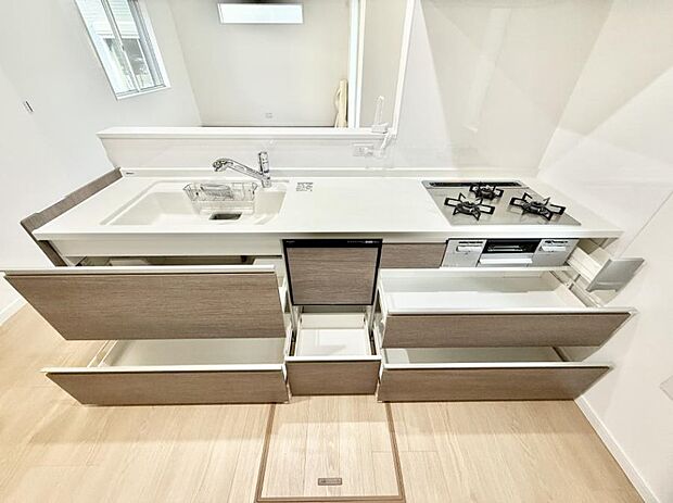 ■キレイに片付く、使いやすいキッチン