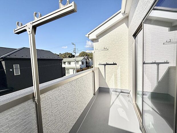 ■お洗濯物がよく乾く陽当たり良好のバルコニーです!