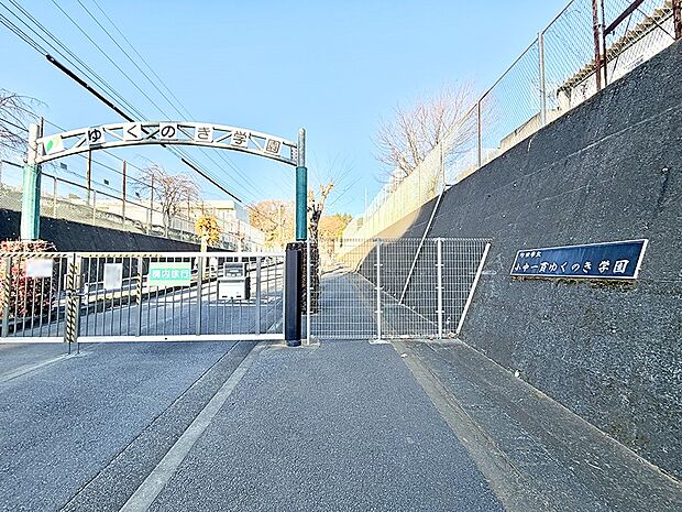 中学校 500m 町田市立小中一貫ゆくのき学園中学校