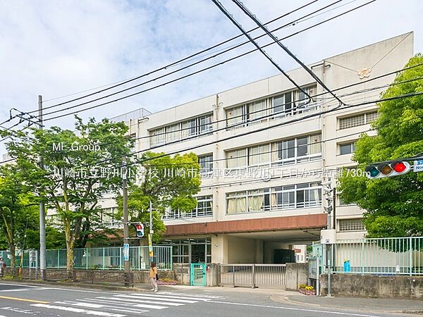 小学校 730m 川崎市立野川小学校