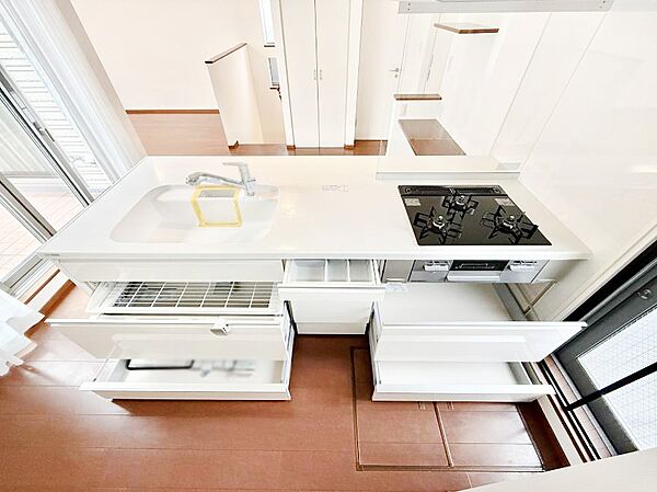 ■キレイに片付く、使いやすいキッチン