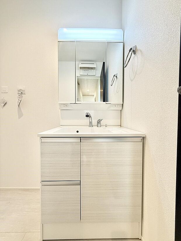 ■朝の準備がスムーズにできる広さです