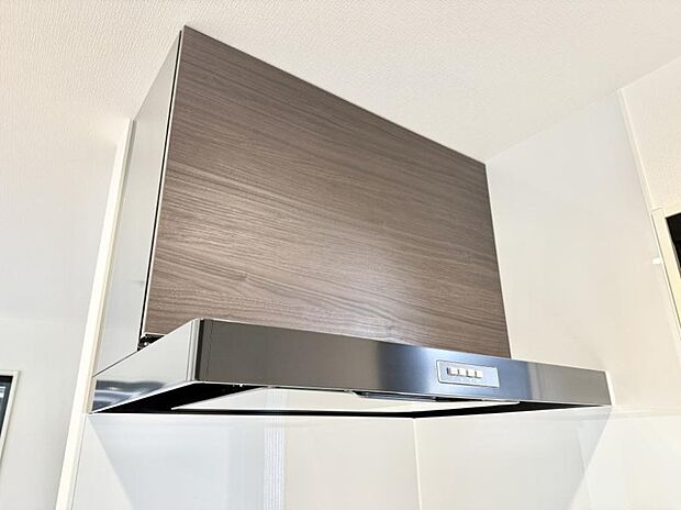 ■調理時の蒸気や匂いが換気扇に誘導され、効率的に排煙ができます。