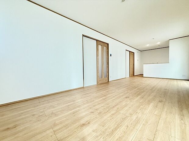 ■心落ち着く場所、ゆったり過ごせるリビング