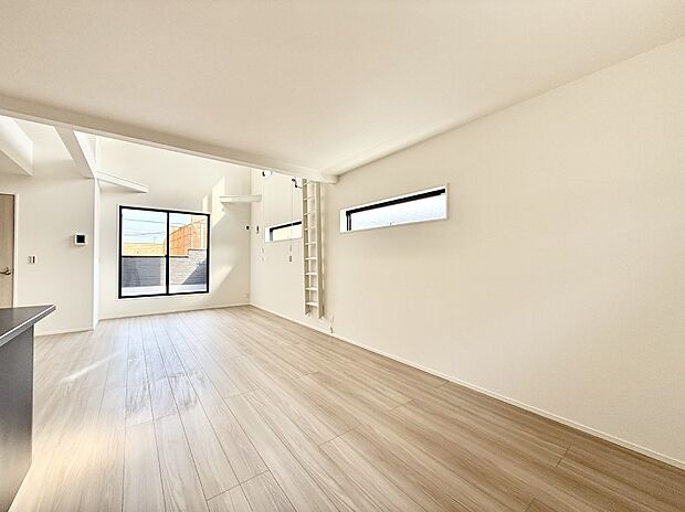 ■2階リビングは、家族のプライベートが守られる空間です