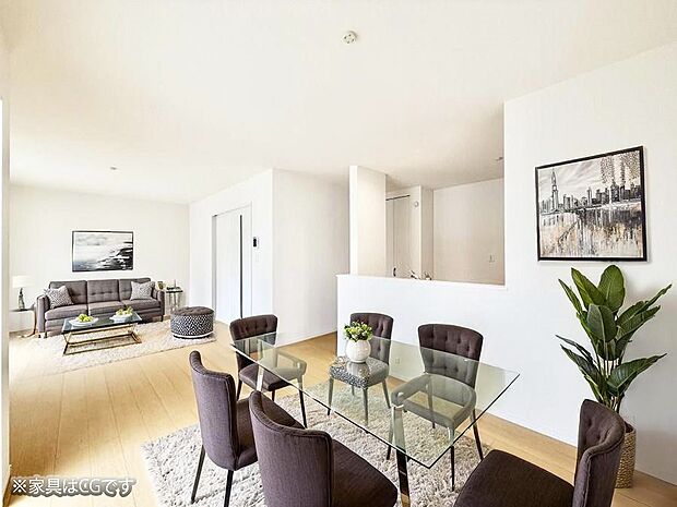 いつの間にか家族が集まっちゃうそんなリビングいいですよね