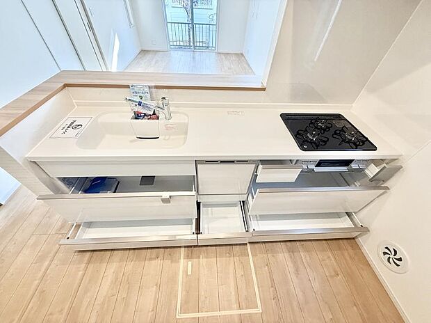 ■キレイに片付く、使いやすいキッチン