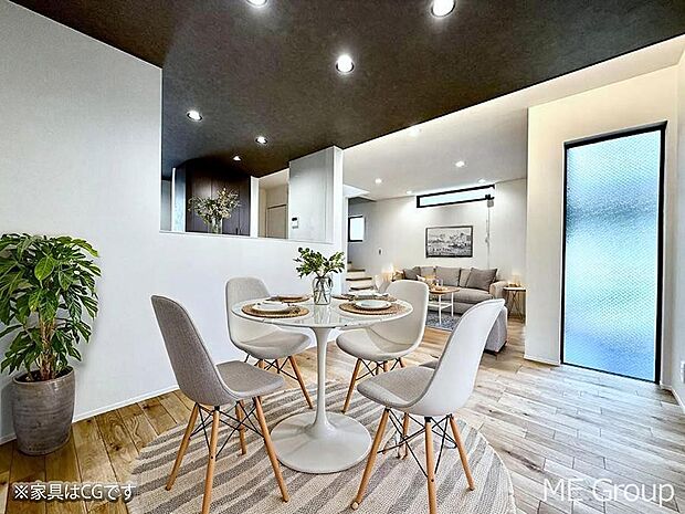 ■くつろぎと笑顔が集まる、心温まるリビング