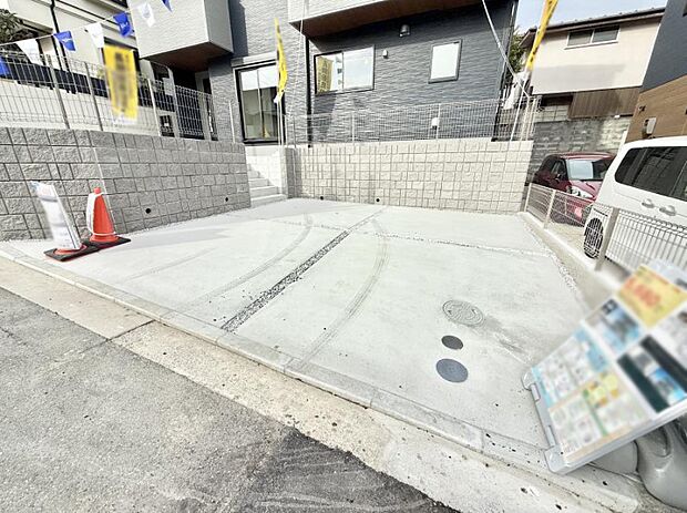 ■自宅にある駐車スペースなので安心ですね