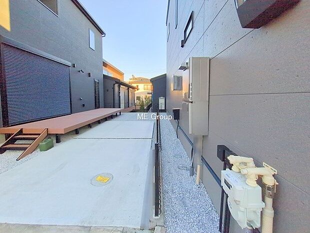 ■天気の良い日はウッドデッキでのんびり日向ぼっこ  