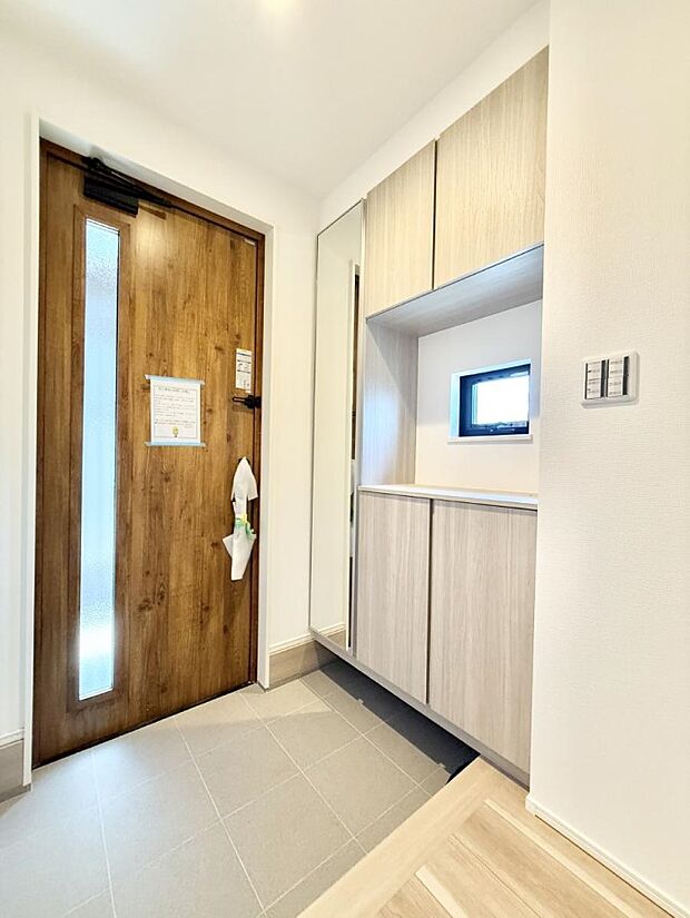 ■玄関はお家の顔！おしゃれな玄関でお客様をお迎え！