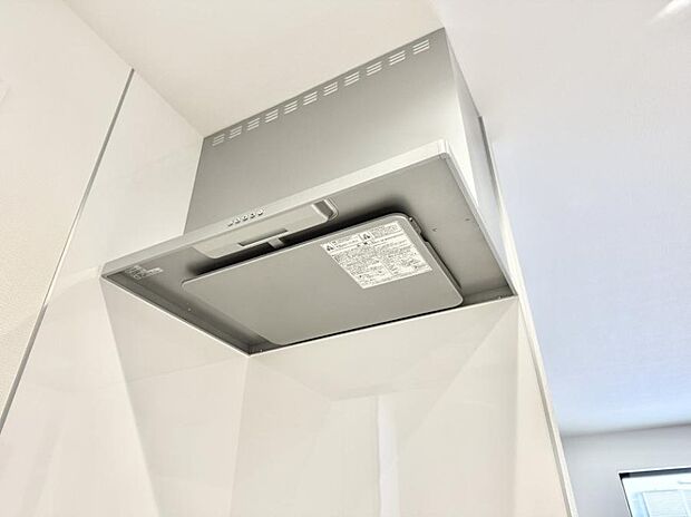 ■調理時の蒸気や匂いが換気扇に誘導され、効率的に排煙ができます。