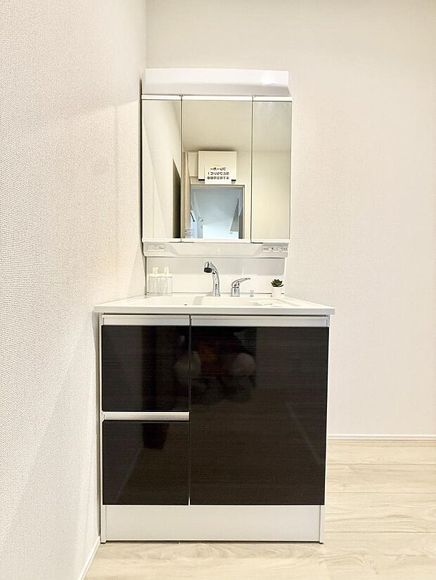 ■お洒落で清潔感のある洗面所