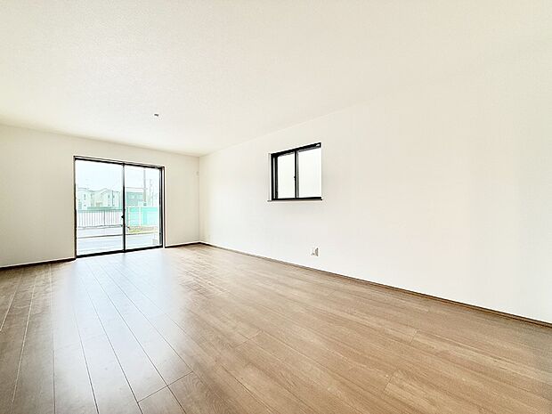 ■温もりを感じる、居心地のいいリビング