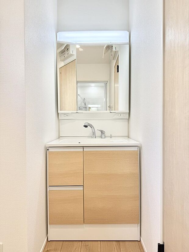 ■朝の準備がスムーズにできる広さです