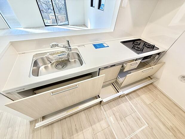 ■キレイに片付く、使いやすいキッチン