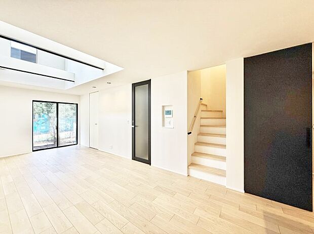 ■リビングイン階段は、家族の会話、一体感を感じられる空間です。  