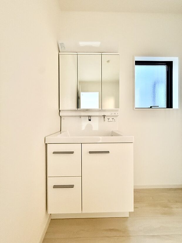 ■お洒落で清潔感のある洗面所