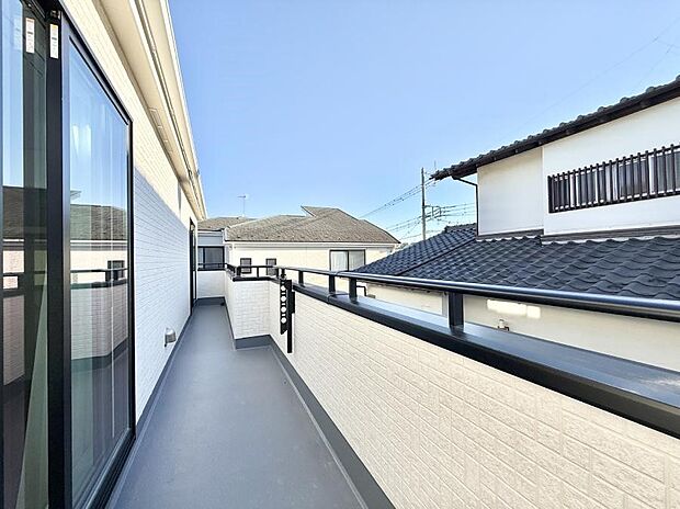 ■お洗濯物がよく乾く陽当たり良好のバルコニーです!