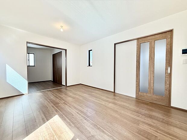 広々とした開放感あふれるリビングです