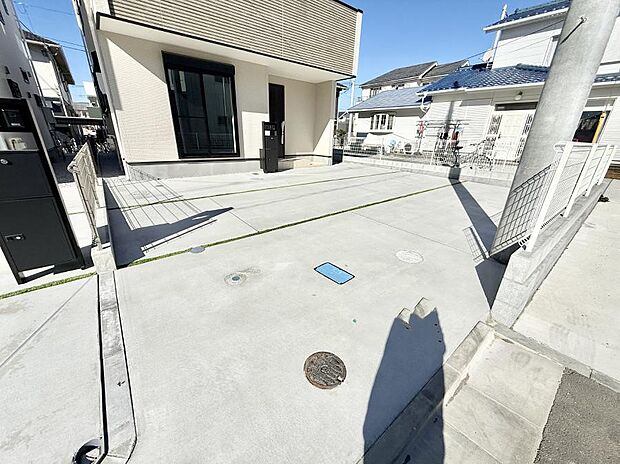 ■自宅にある駐車スペースなので安心ですね