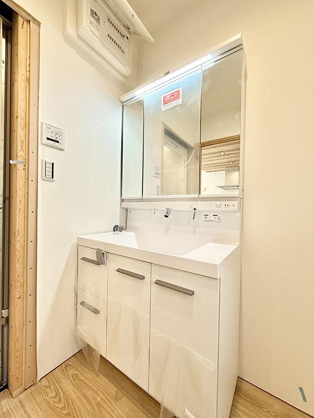 ■お洒落で清潔感のある洗面所