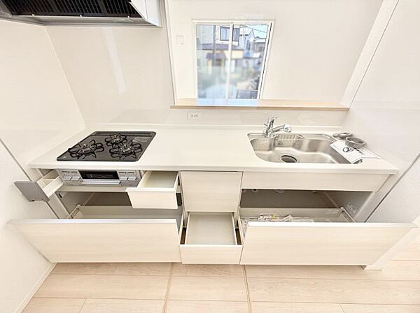 1号棟  ■料理がもっと楽しくなる、快適なキッチン空間