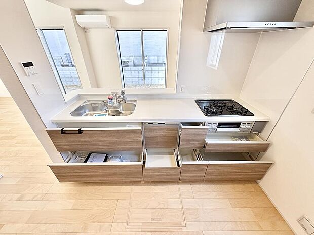 ■キレイに片付く、使いやすいキッチン