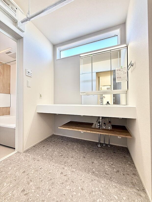 ■お洒落で清潔感のある洗面所