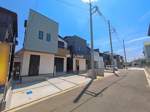■前面道路広々