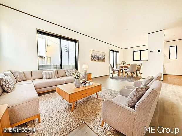 ■シンプルだけど贅沢、大切な人と過ごす心がほどける空間