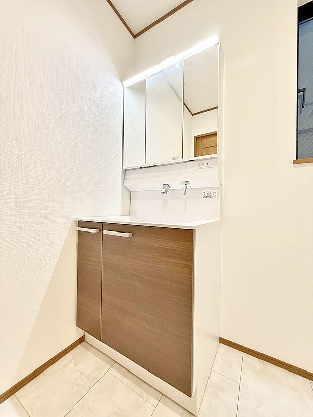 ■お洒落で清潔感のある洗面所