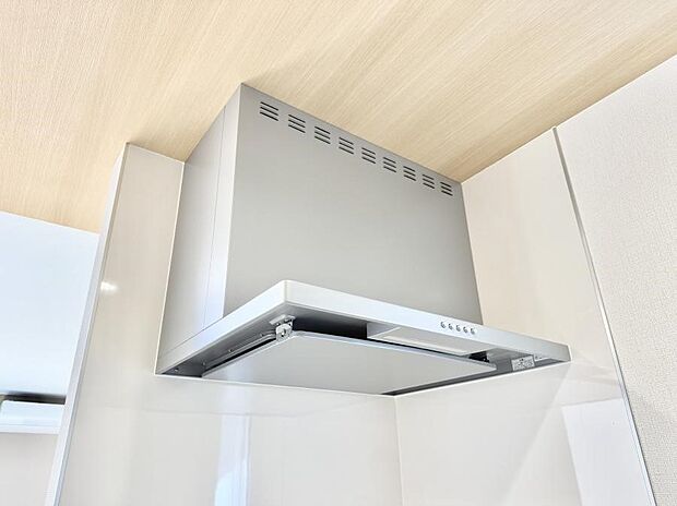 ■調理時の蒸気や匂いが換気扇に誘導され、効率的に排煙ができます。