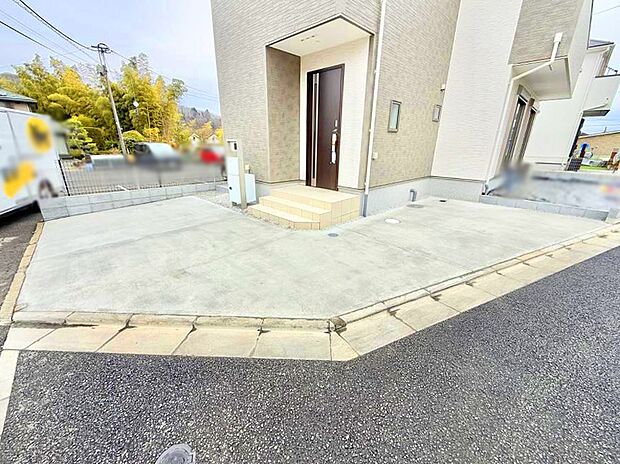 1号棟 我が家専用のカースペース!