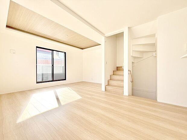 ■温もりを感じる、居心地のいいリビング