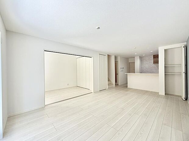 ■温もりを感じる、居心地のいいリビング