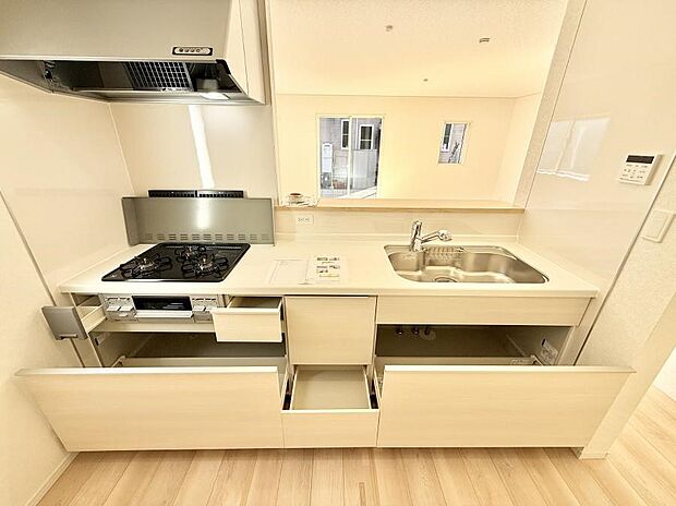 ■料理がもっと楽しくなる、快適なキッチン空間