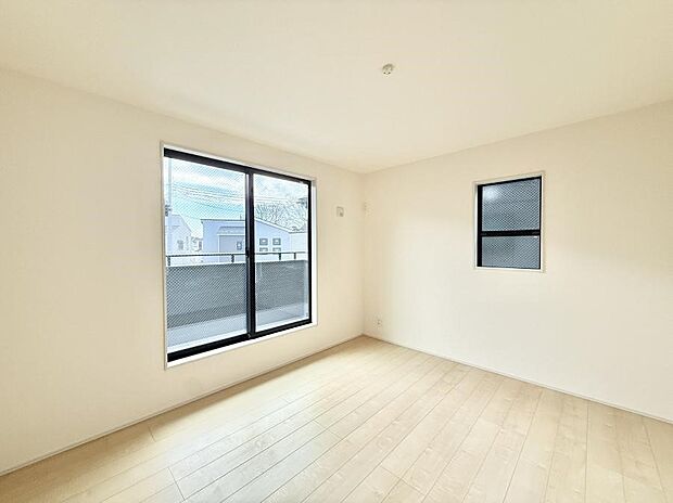 ■窓の配置や通気性の良い設計で部屋の空気がこもらず、常に新鮮な空気が流れます