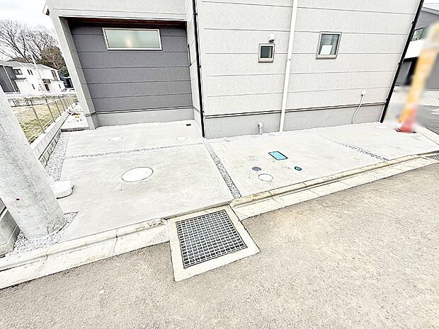 ■自宅にある駐車スペースなので安心ですね