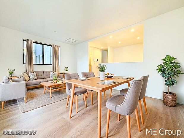 ■心落ち着く場所、ゆったり過ごせるリビング