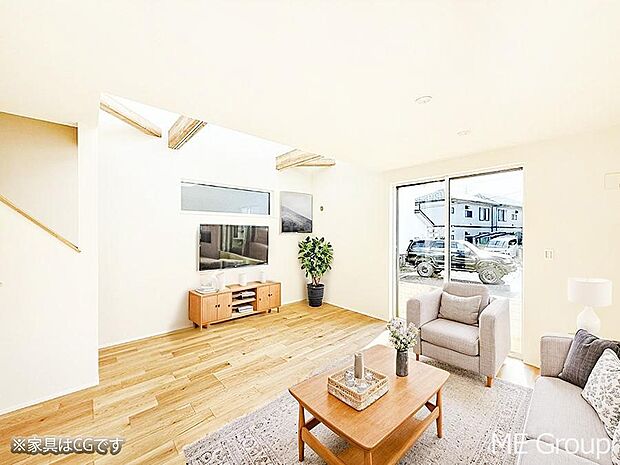 ■家族の笑顔があふれる、くつろぎの空間