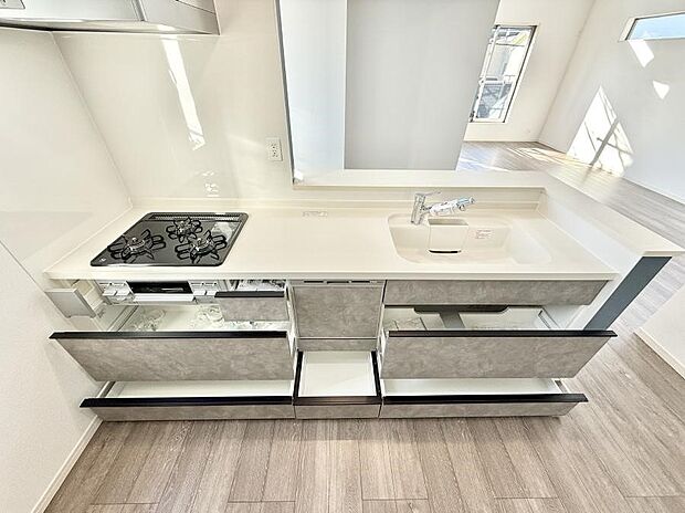 ■料理がもっと楽しくなる、快適なキッチン空間