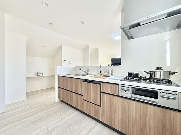 会話が深まる対面キッチン!家族との会話がはずみます