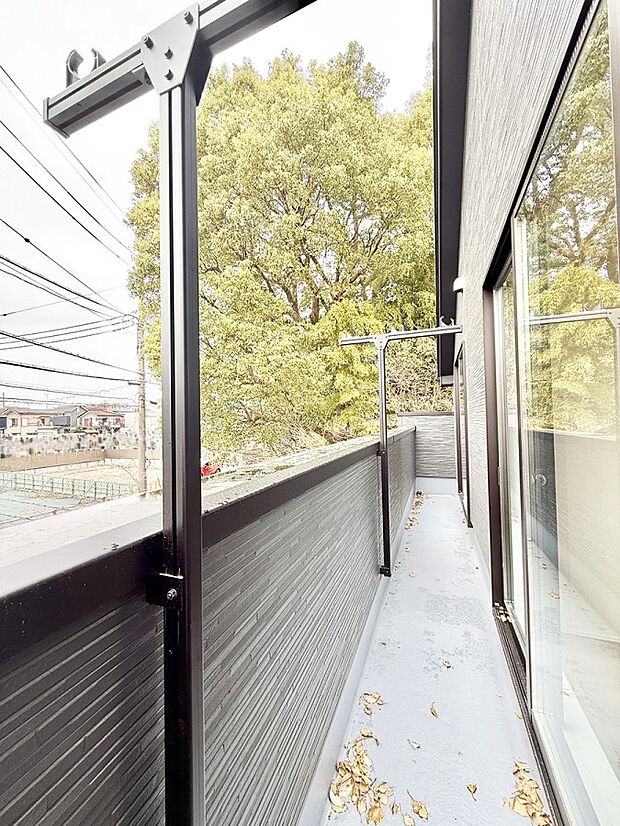 ■お洗濯物がよく乾く陽当たり良好のバルコニーです!