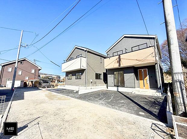 前面道路広々