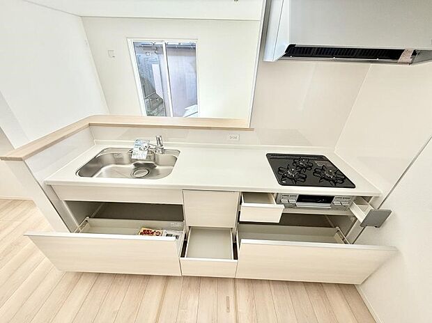 ■料理がもっと楽しくなる、快適なキッチン空間