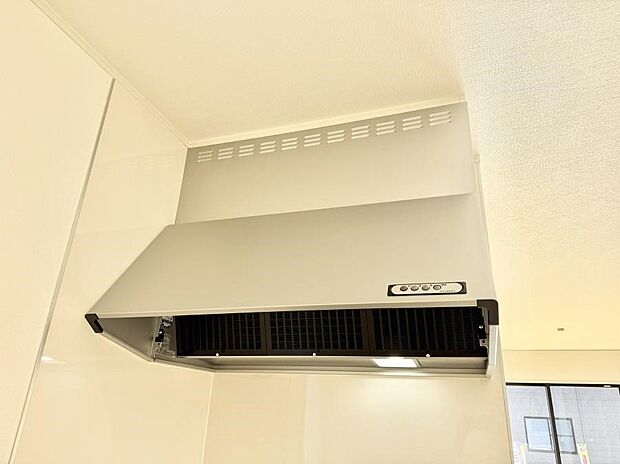 ■調理時の蒸気や匂いが換気扇に誘導され、効率的に排煙ができます。