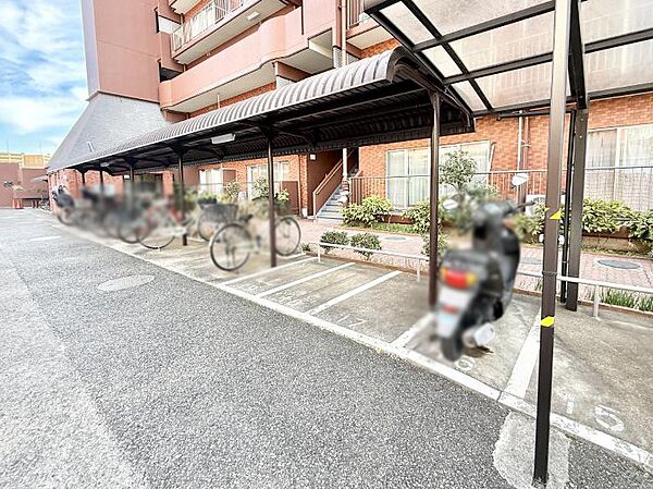 ■きちんと整備された駐輪場で、自転車の保管も安心です