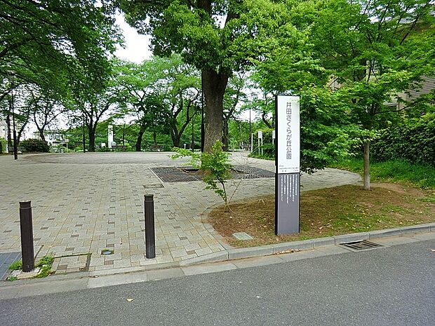 公園 500m 井田さくらが丘公園