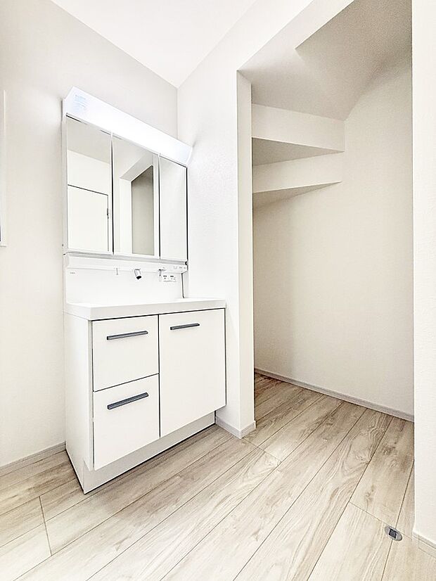 ■朝の準備がスムーズにできる広さです